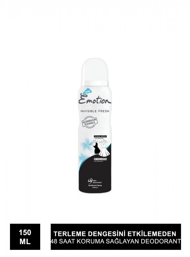Emotion Black & White Kadın Deodorant 150 ml