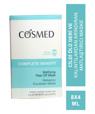 Cosmed Complete Benefit Matlaştırıcı Soyulabilen Maske