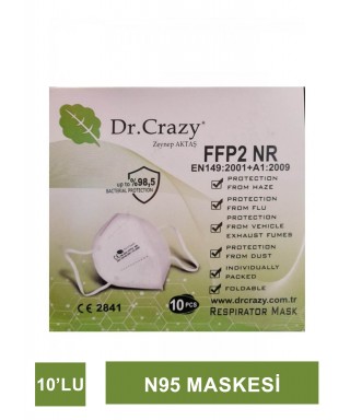 MINION DR.CRAZY Maske FFP2 N95 10'LU Box