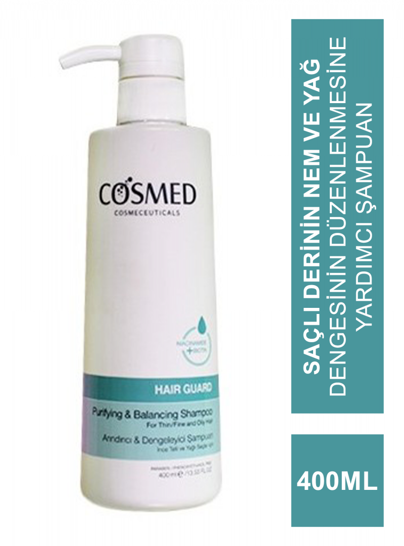 Cosmed Hair Guard Arındırıcı ve Dengeleyici Şampuan 400ml
