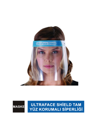 Dentac UltraFace Shield Tam Yüz Korumalı Siperliği