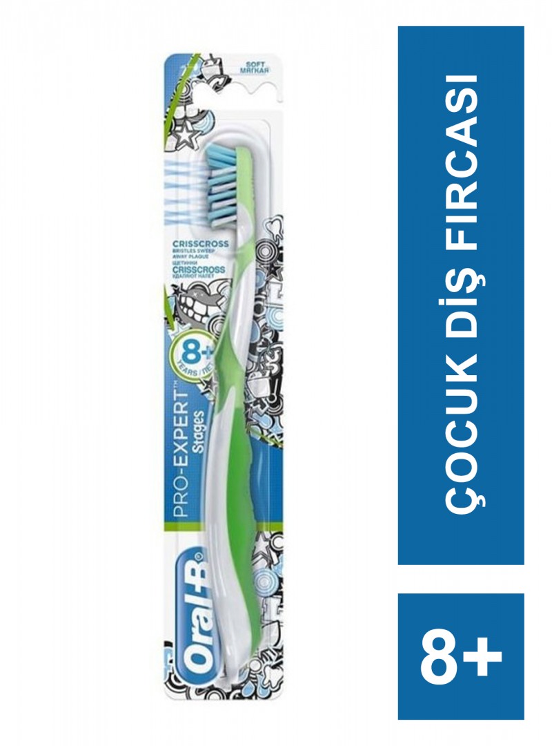 Oral-B Pro Expert Stages Çocuk Diş Fırçası 8+