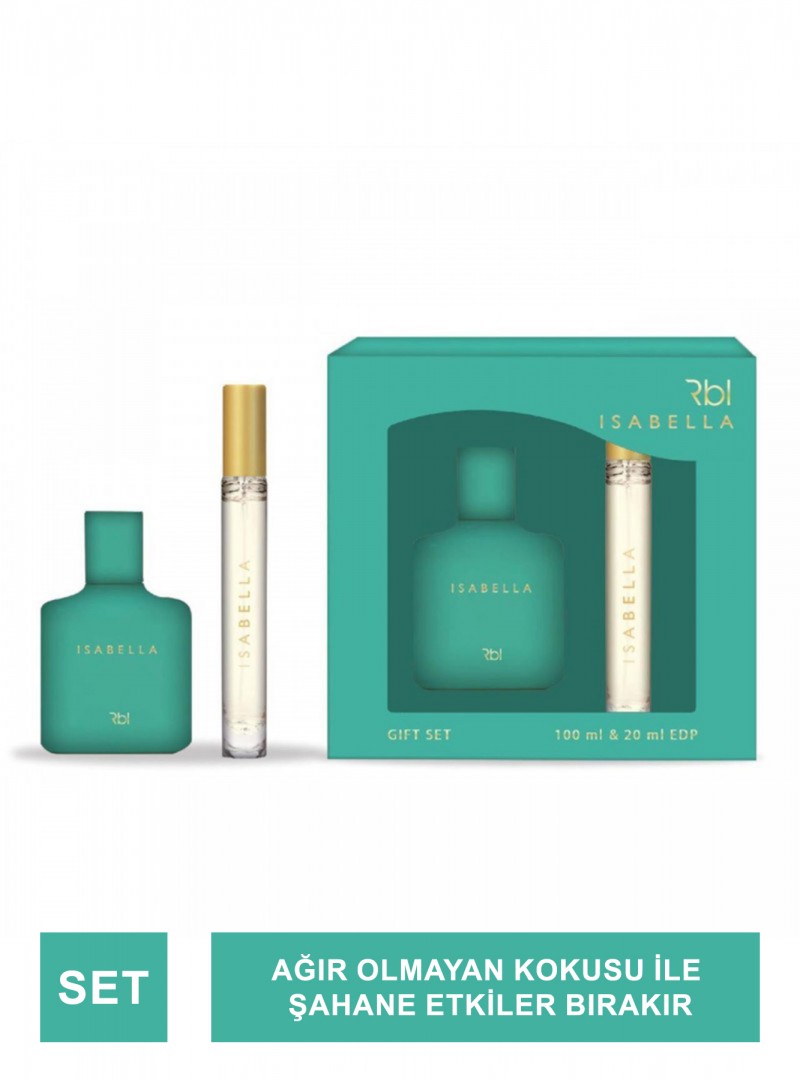 Rebul Isabella Edp 100+20 ml Kadın Parfüm Set