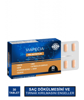 Viapecia Pro Biotin Plus 30 Tablet