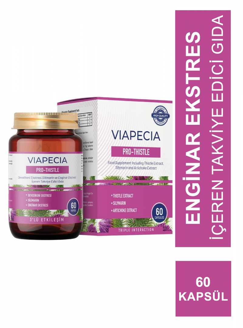 Viapecia Pro Thistle 60 Kapsül