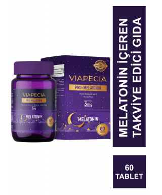 Viapecia Pro Melatonin 3mg 60 Tablet
