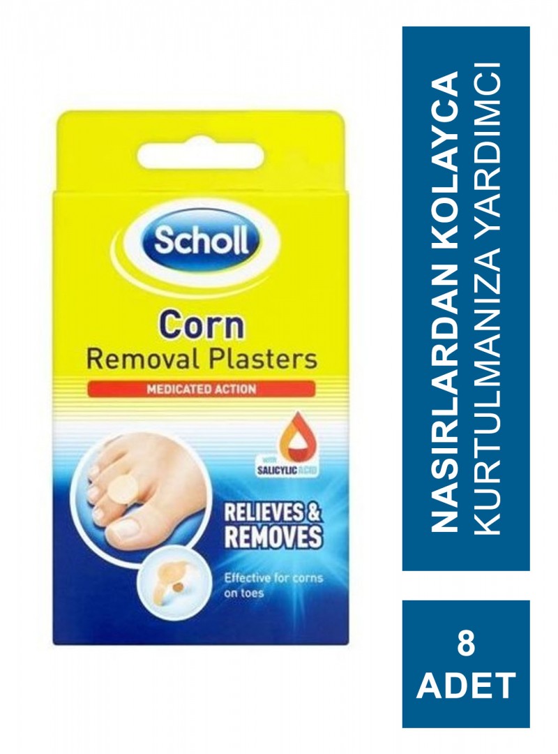 Dr.Scholl Corn Removal Plasters Nasır Sökücü Flaster