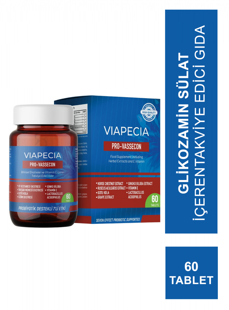 Viapecia Pro Vassecon 60 Tablet