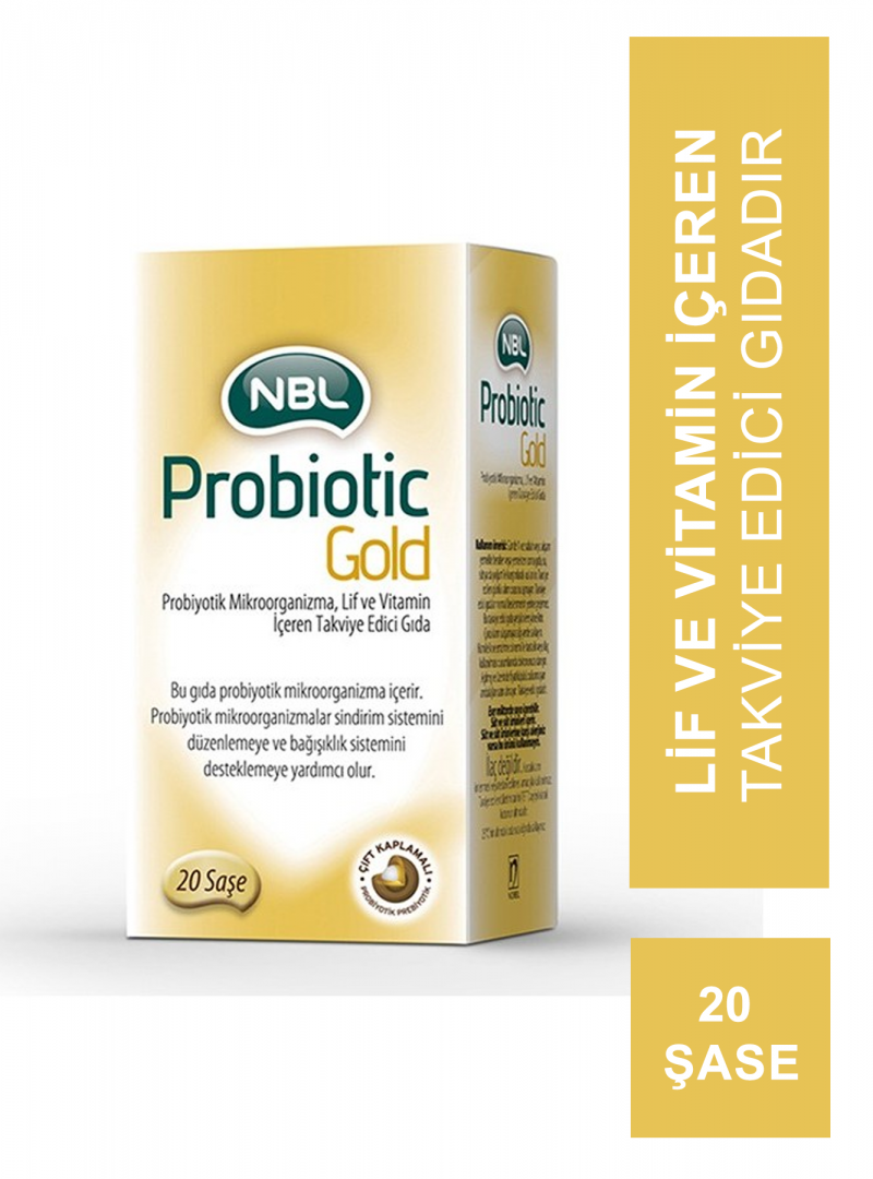 NBL Probiotic Gold 20 Stick Saşe (S.K.T 07-2024)