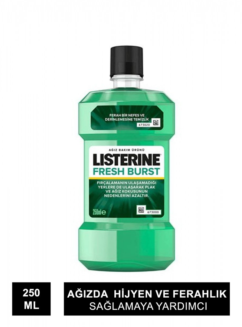 Listerine Fresh Burst 250 ml Ağız Gargarası - Ferah Nane