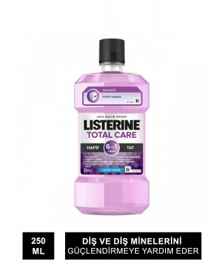 Listerine Total Care 6 Etki Bir Arada 250 ml - Nane Aromalı