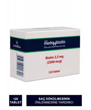 MedoHbiotin 2,5 mg 120 Tablet