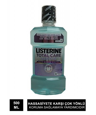 Listerine Total Care Sensitive Ağız Gargarası 500 ml - Hafif Nane
