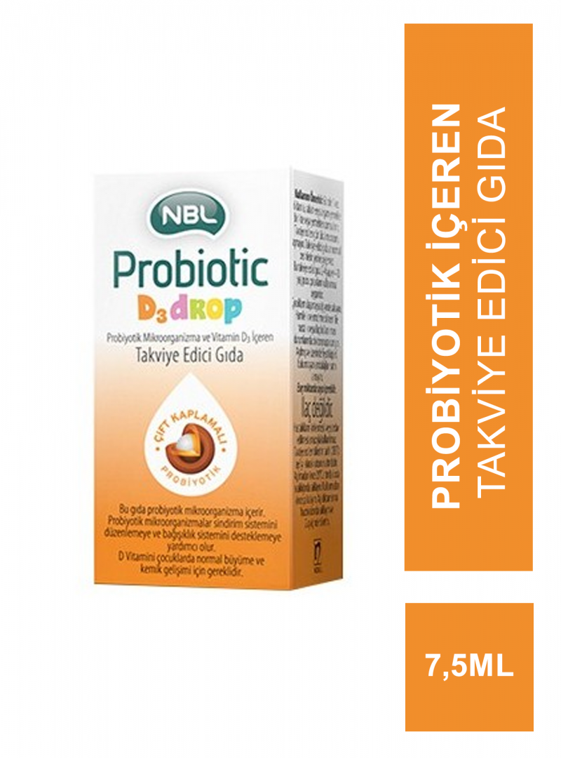 NBL Probiotic D3 Drop 7.5ml (S.K.T 05-2024)