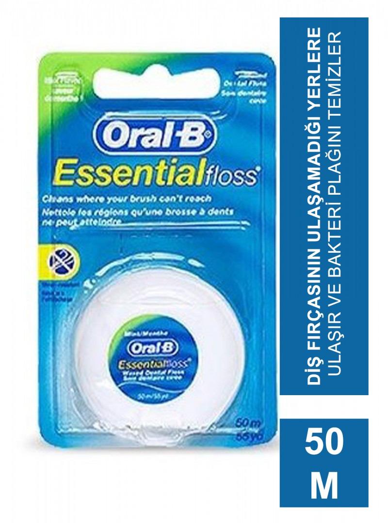 Oral-B Essential Floss Naneli Diş İpi
