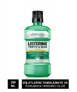 Listerine Teeth & Gum Defence Ağız Gargarası 250 ml - Ferah Nane