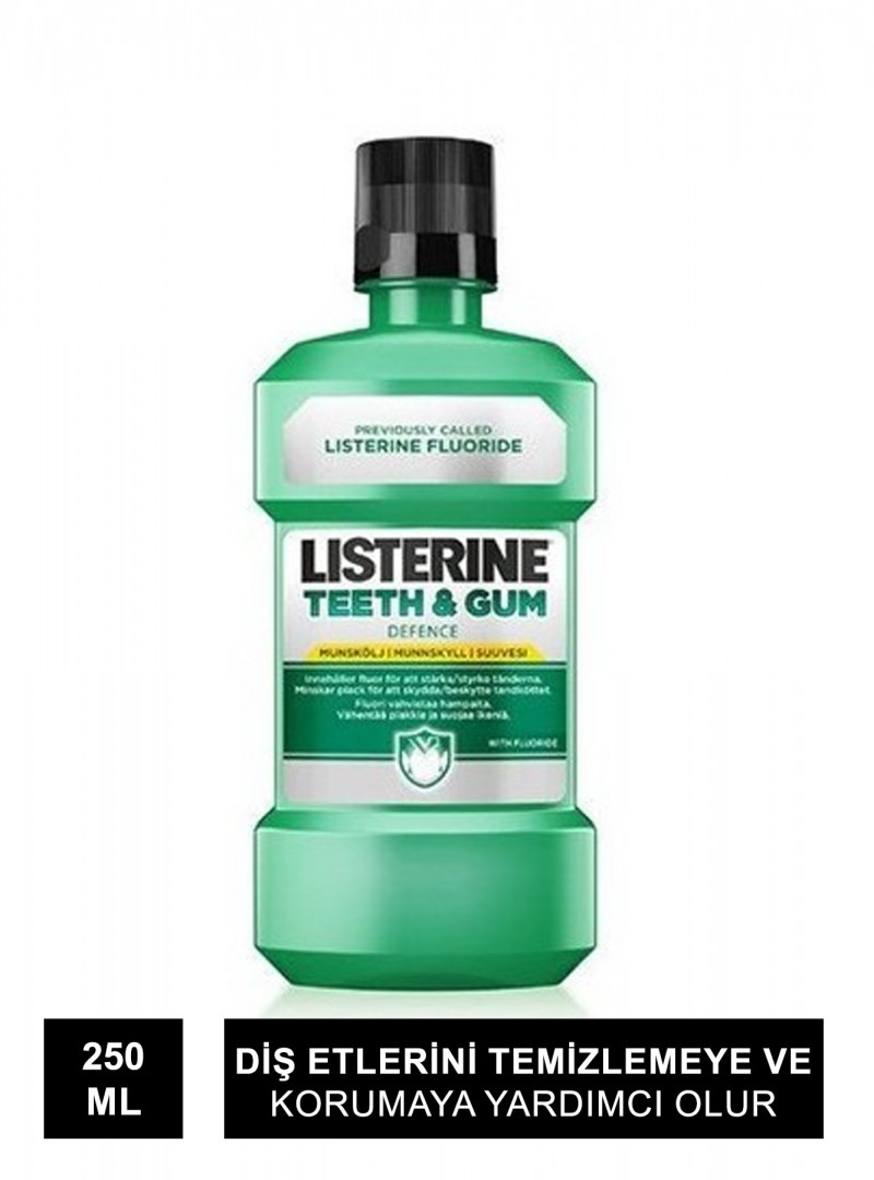 Listerine Teeth & Gum Defence Ağız Gargarası 250 ml - Ferah Nane