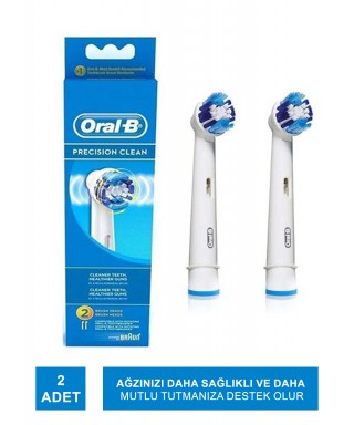 Oral-B Diş Fırçası Yedek Başlığı Precision Clean 2 adet
