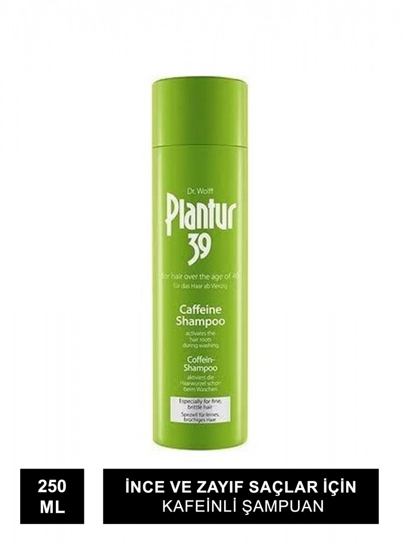 Plantur 39 Şampuan İnce ve Zayıf Saçlar İçin Caffeine Shampoo 250ml