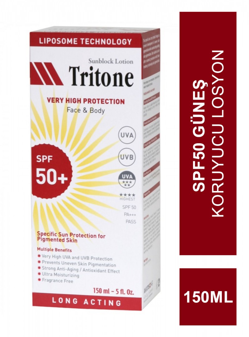Tritone Güneş Koruyucu Spf50 Losyon 150ml