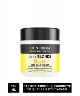 John Frieda Sheer Blonde Go Blonder Lightening Conditioner Masque 150 ml Sarı Saçlara Özel Bakım Maskesi