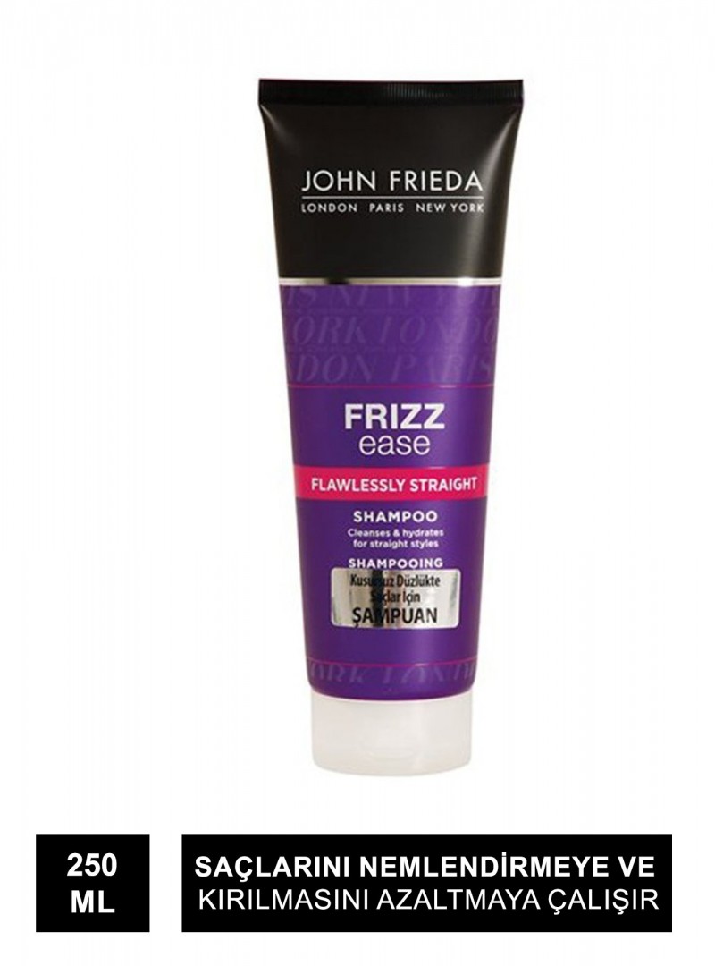 John Frieda Frizz Ease Flawlessly Straight Shampoo 250 ml Kusursuz Düzlükte Saçlar İçin Şampuan