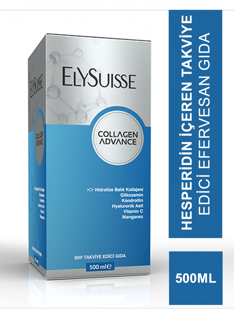 Elysuisse Collagen Advance Sıvı Kollajen Takviye Edici Gıda 500 ml
