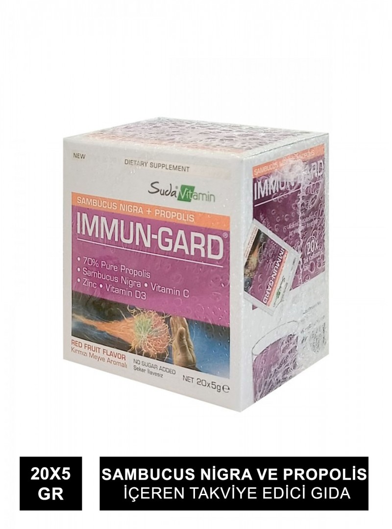 Suda Vitamin Immun Gard 5 gr x 20 Saşe
