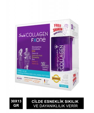 Suda Collagen Fxone Aromasız Takviye Edici Gıda 30 x 13 gr Toz Şase