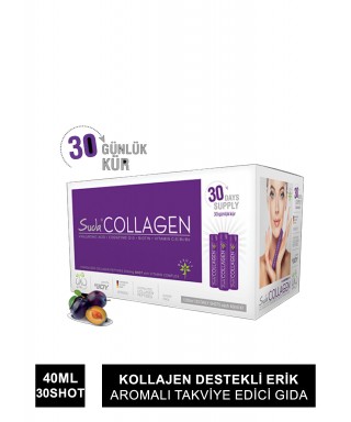 Suda Collagen Erik Aromalı Plum Flavor 40ml x30 Shot
