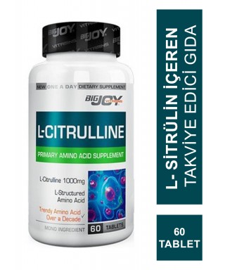 BigJoy Vitamins L-Citruline 1000 mg 60 Tablet