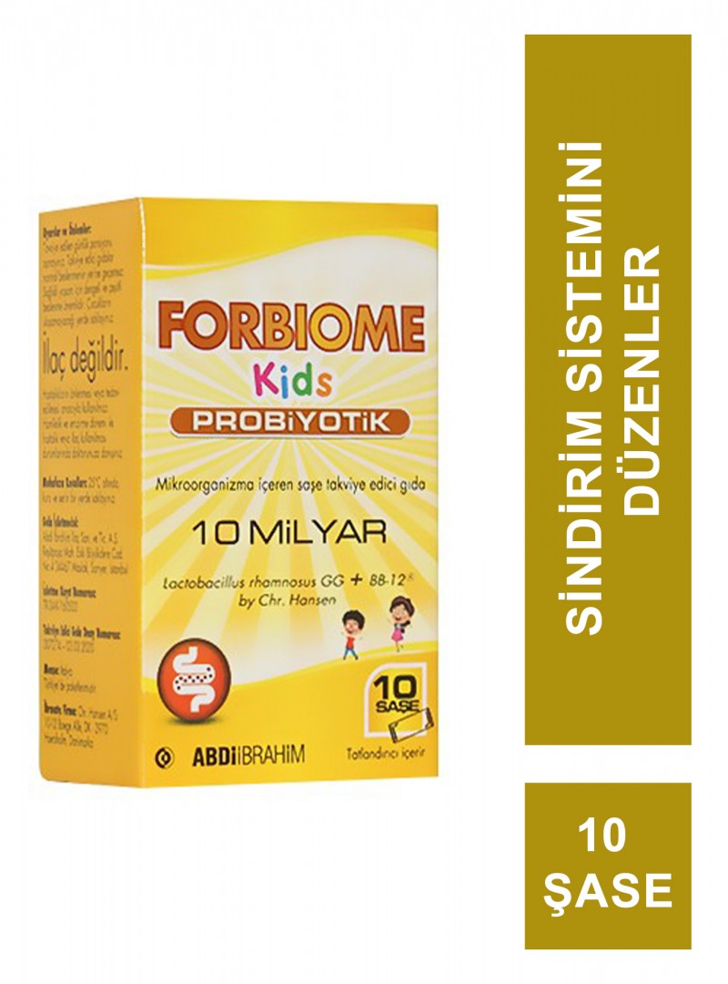 Forbiome Kids Probiyotik 10 Şase