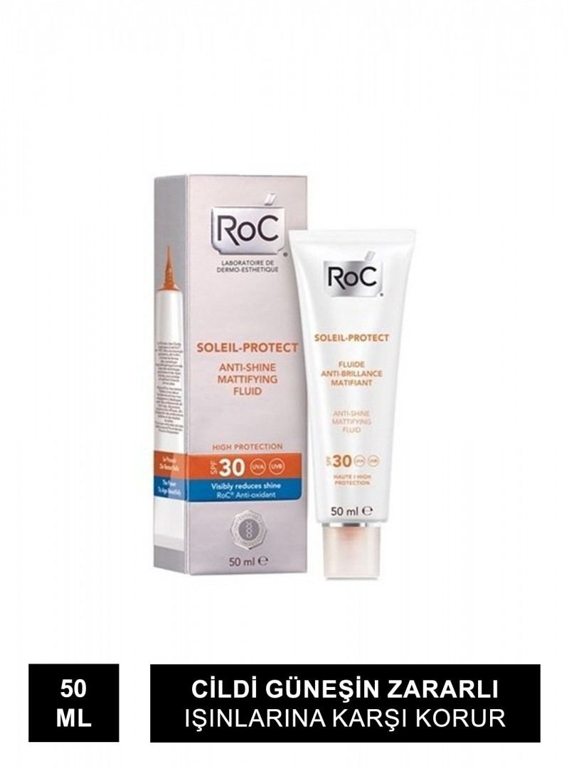 Roc Soleil Protexion SPF30+ Anti-Shine Fluid Cream 50 ml