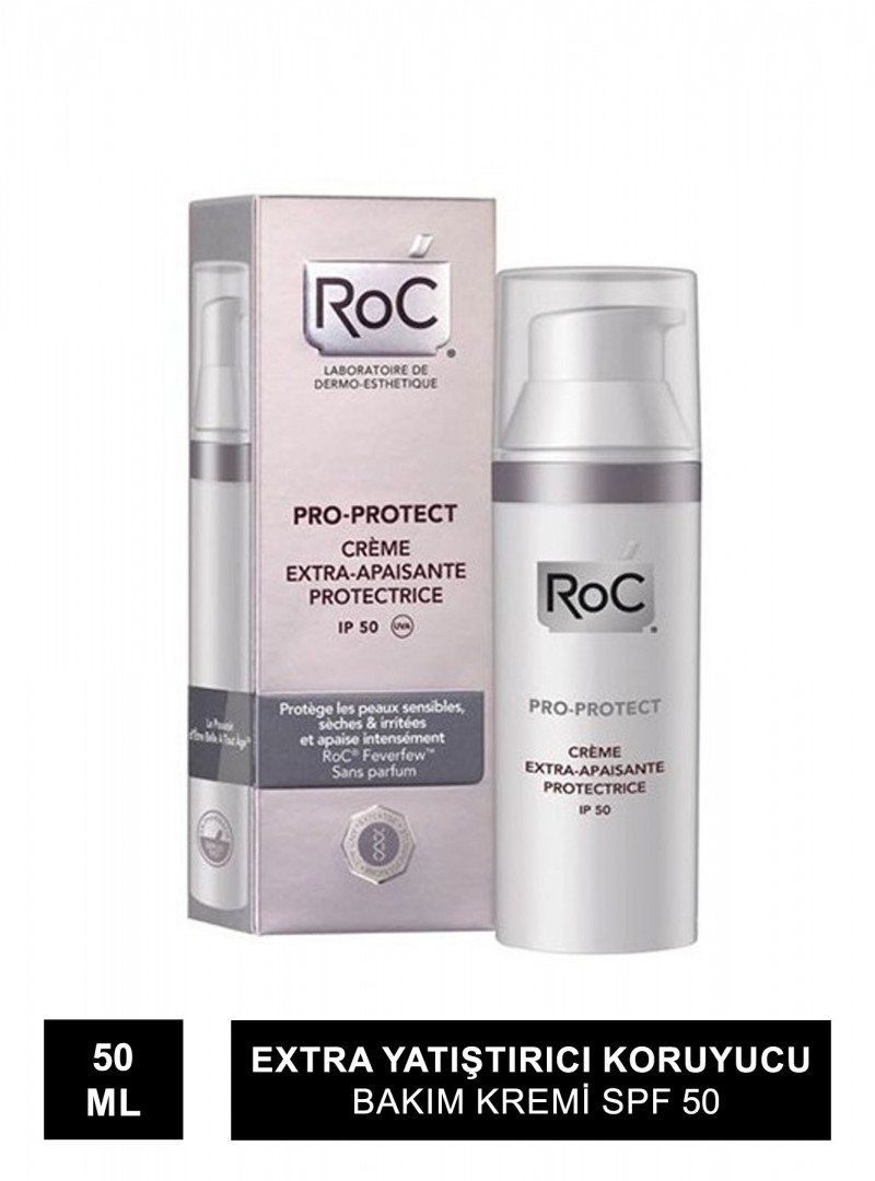 RoC Pro-Protect Extra Yatıştırıcı Koruyucu Bakım Kremi SPF 50 50ml