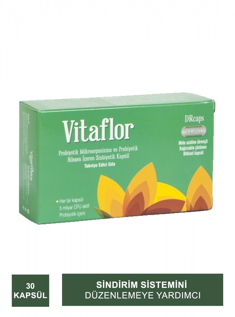 Vitaflor Probiyotik 30 Kapsül