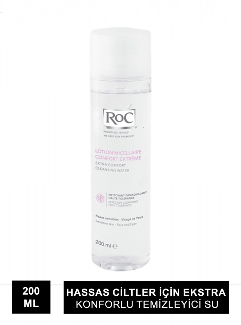 Roc Extra Comfort Cleansing Water 200ml
