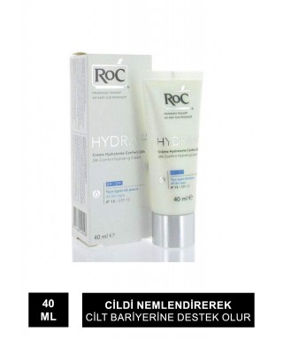 Roc Hydra +24h Comfort Nemlendirici Bakım Kremi 40ml
