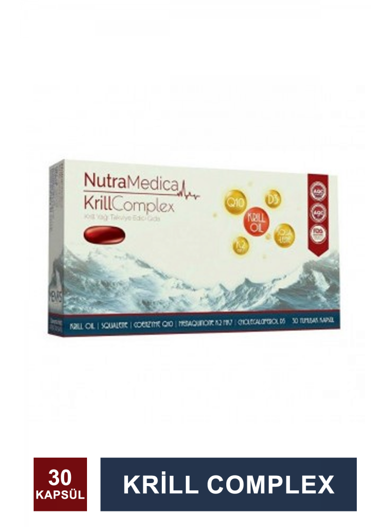 NutraMedica Krill Complex 30 Kapsül