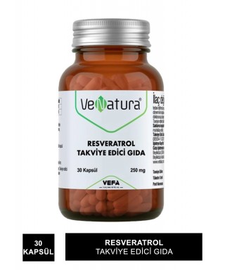 VeNatura Resveratrol Takviye Edici Gıda 30 Kapsül