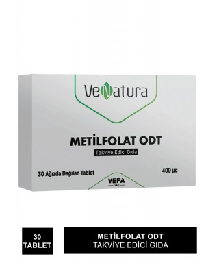 VeNatura Metilfolat Odt Takviye Edici Gıda 30 Tablet