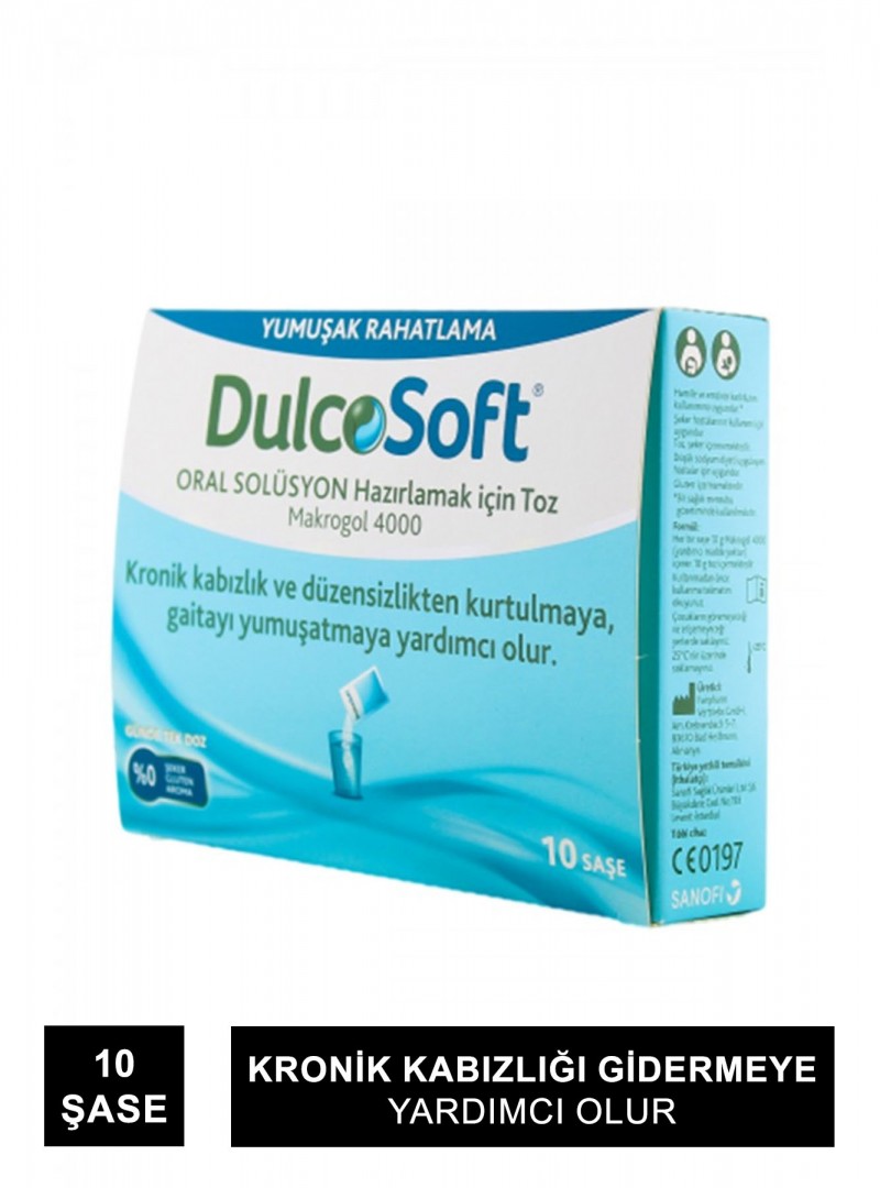 Dulcosoft Oral Solüsyon Toz 10 Şase