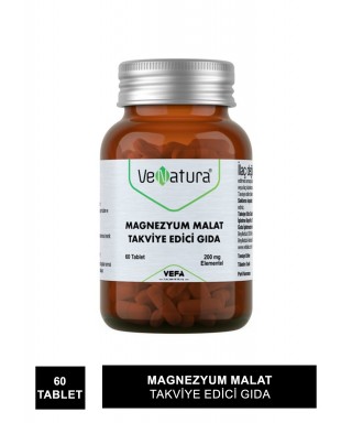 VeNatura Magnezyum Malat Takviye Edici Gıda 60 Tablet