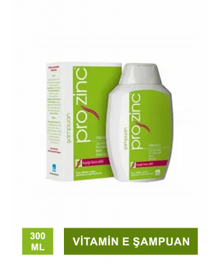 Prozinc Vitamin E Şampuan 300 ml (Kepeğe Karşı Etkili)