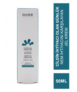 Babe Hydro 24h Reactive Skin 50ml - Yatıştırıcı Etkili Nemlendirici