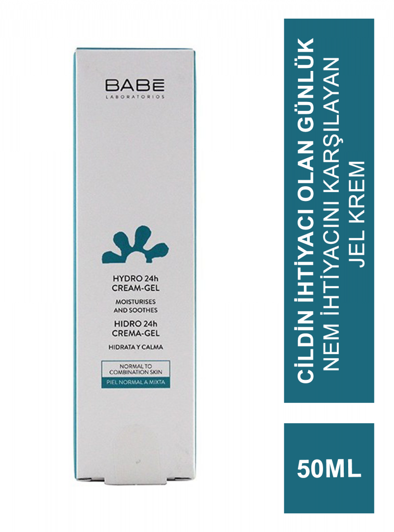Babe Hydro 24h Reactive Skin 50ml - Yatıştırıcı Etkili Nemlendirici