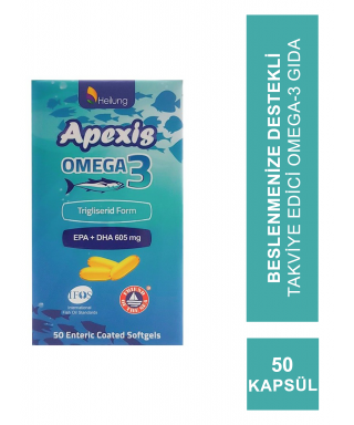 Apexis Omega-3 30 Kapsül