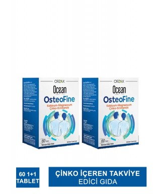Ocean OsteoFine Takviye Edici Gıda 60 Tablet 1+1