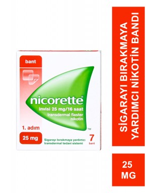 Nicorette Invisi 1.adım 25 Mg 7 Nikotin Bandı
