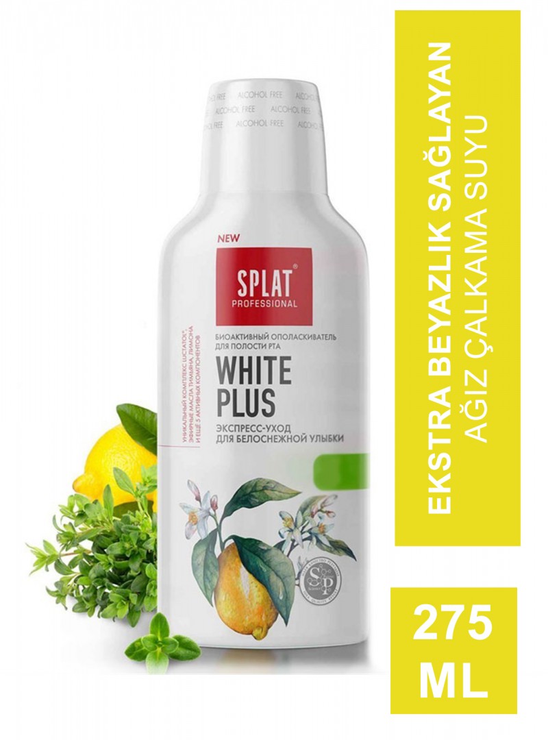 Splat Professional White Plus Ağız Çalkalama Suyu 275 ml