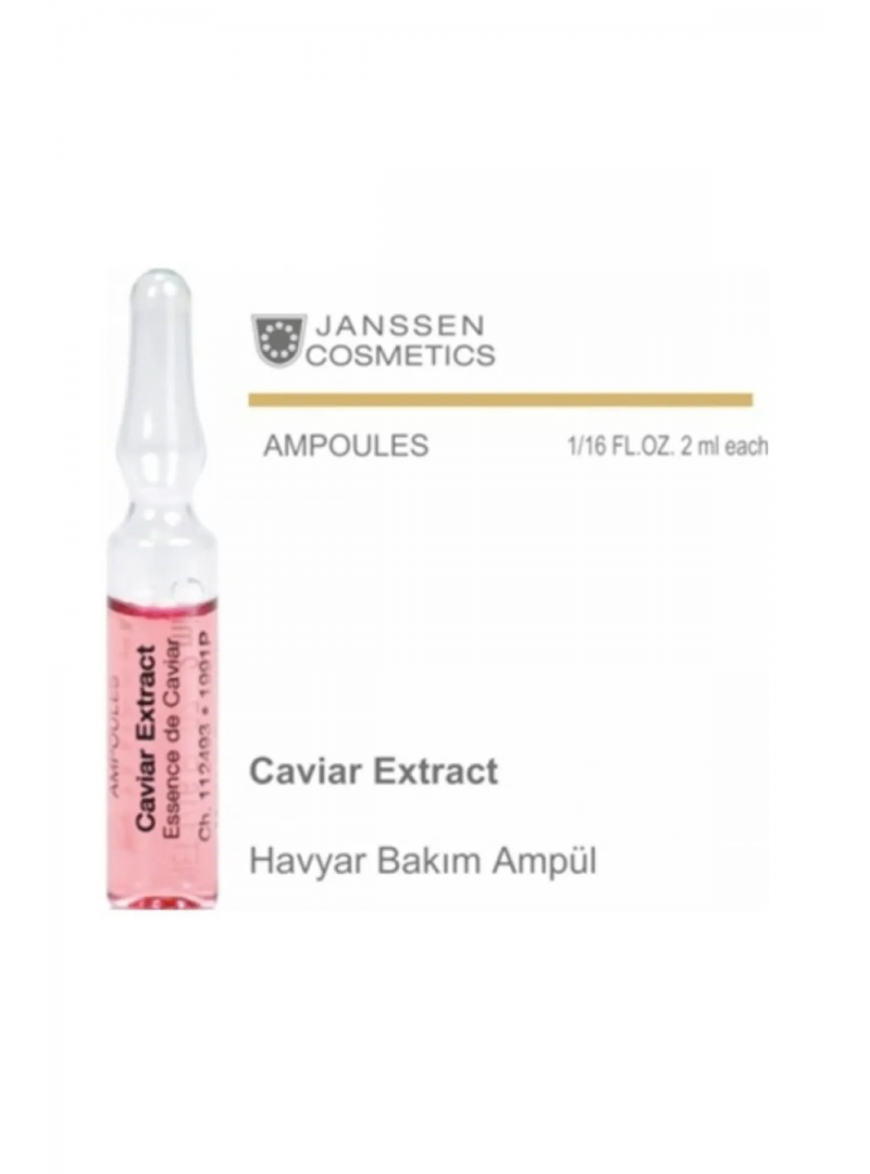 Janssen Caviar Extract Canlandırıcı Havyar Ampul 1 Paket